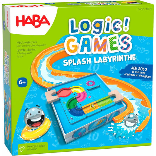 Board game HABA Logic Games - Splash Labyrinth-1