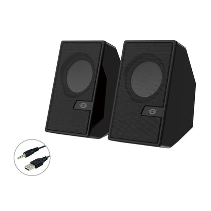 PC Speakers Conceptronic BJORN02B Black 6 W-3