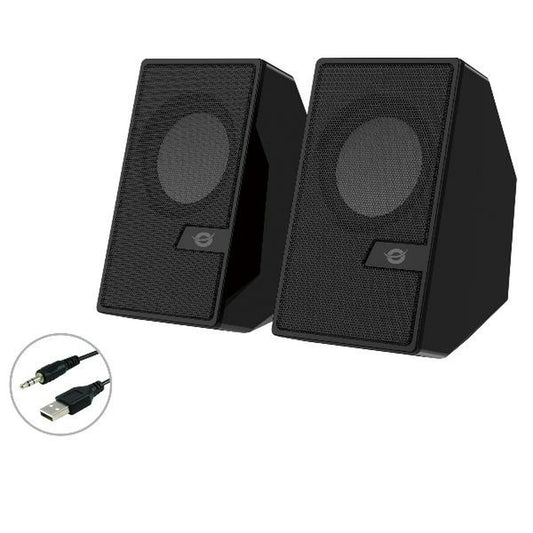 PC Speakers Conceptronic BJORN02B Black 6 W-0