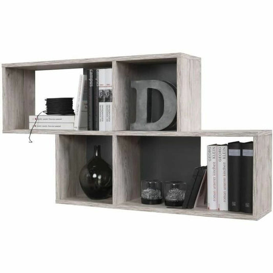 Shelve FMD Anthracite 100 x 53 x 19,5 cm-0