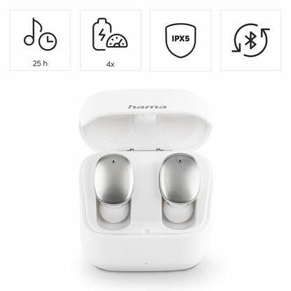 Headphones Hama 00184109 White-22