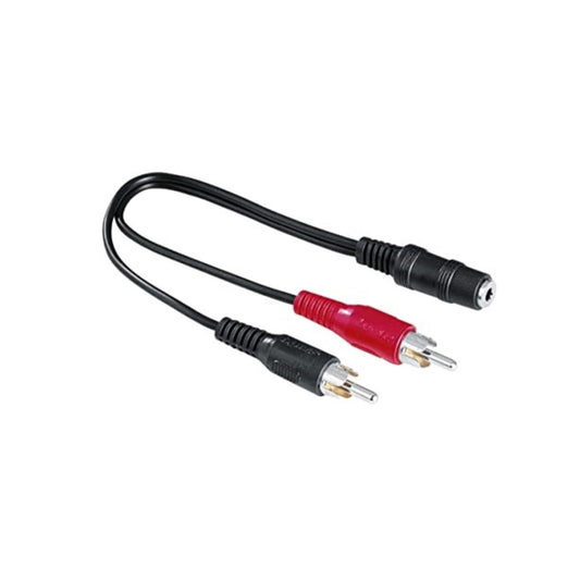 Audio Jack to 2 RCA Cable Hama 00116011-0