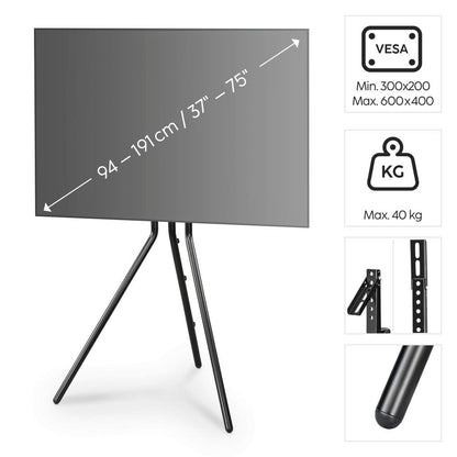 TV Mount Hama 00220870 75" 37" 40 kg-0