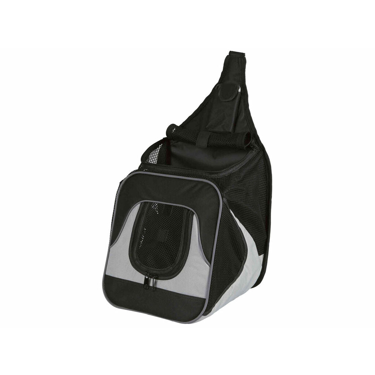 Pet Backpack Trixie Savina Black Grey 30 × 33 × 26 CM-4