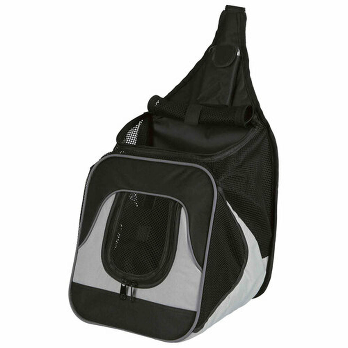 Pet Backpack Trixie Savina Black Grey 30 × 33 × 26 CM-3