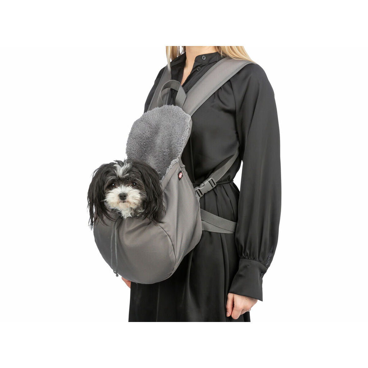 Pet Backpack Trixie Molly Grey 25 × 38 × 17 CM-0