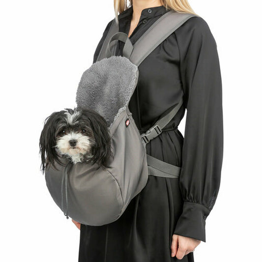 Pet Backpack Trixie Molly Grey 25 × 38 × 17 CM-1