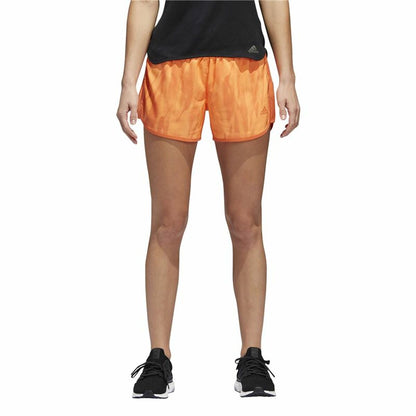 Sports Shorts for Women Adidas M10 3" Orange-6