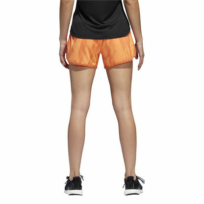 Sports Shorts for Women Adidas M10 3" Orange-5