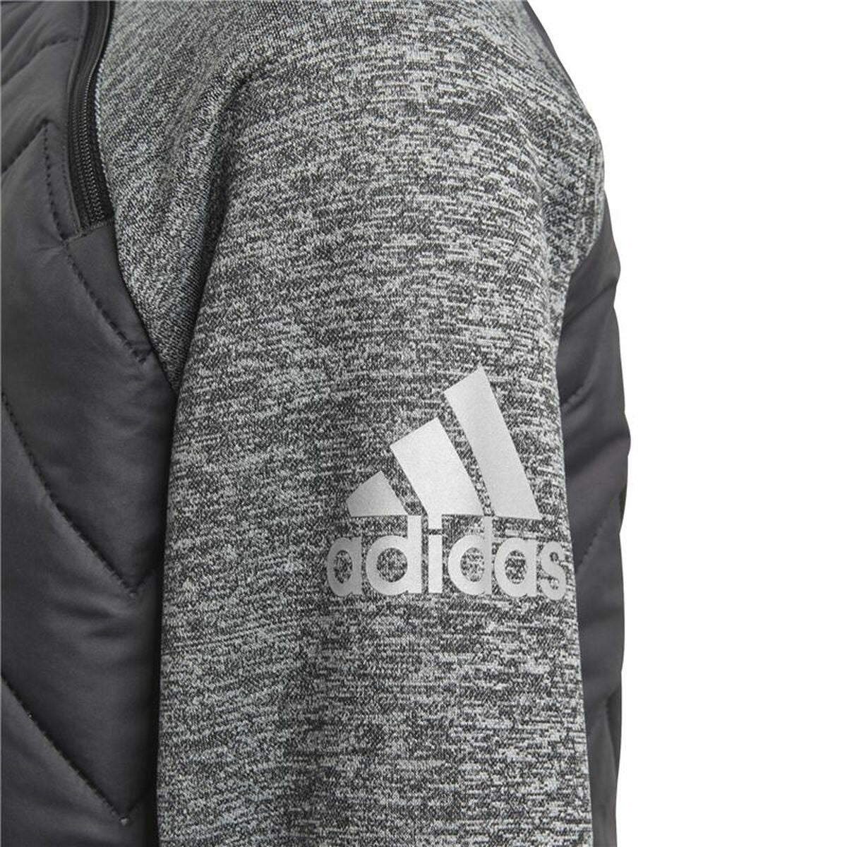Children’s Sweatshirt without Hood Adidas Sportswear Nemeziz Grey-1