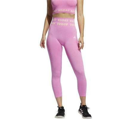 Sport leggings for Women Adidas Aeroknit Pink-8