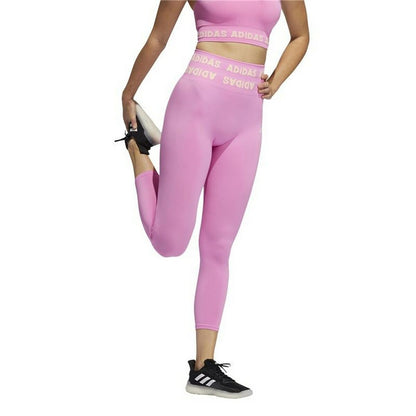Sport leggings for Women Adidas Aeroknit Pink-6