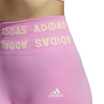Sport leggings for Women Adidas Aeroknit Pink-5