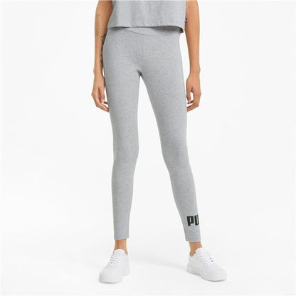 Sport leggings for Women Puma Essentials Logo Light grey-5