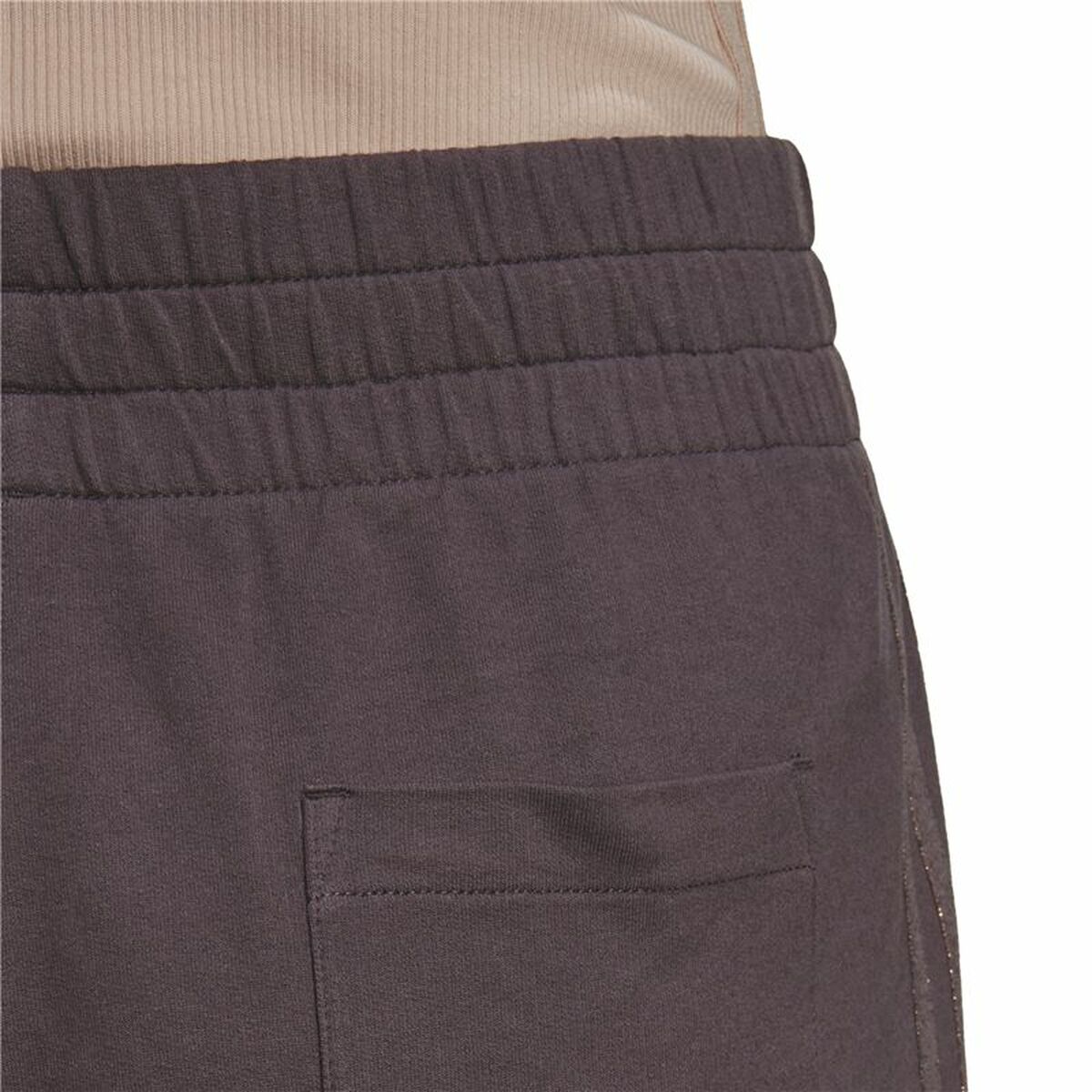 Sports Shorts for Women Adidas Originals 3 stripes Brown-4