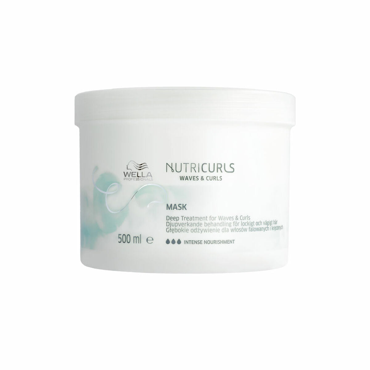 Hair Mask Wella NUTRICURLS 500 ml-0