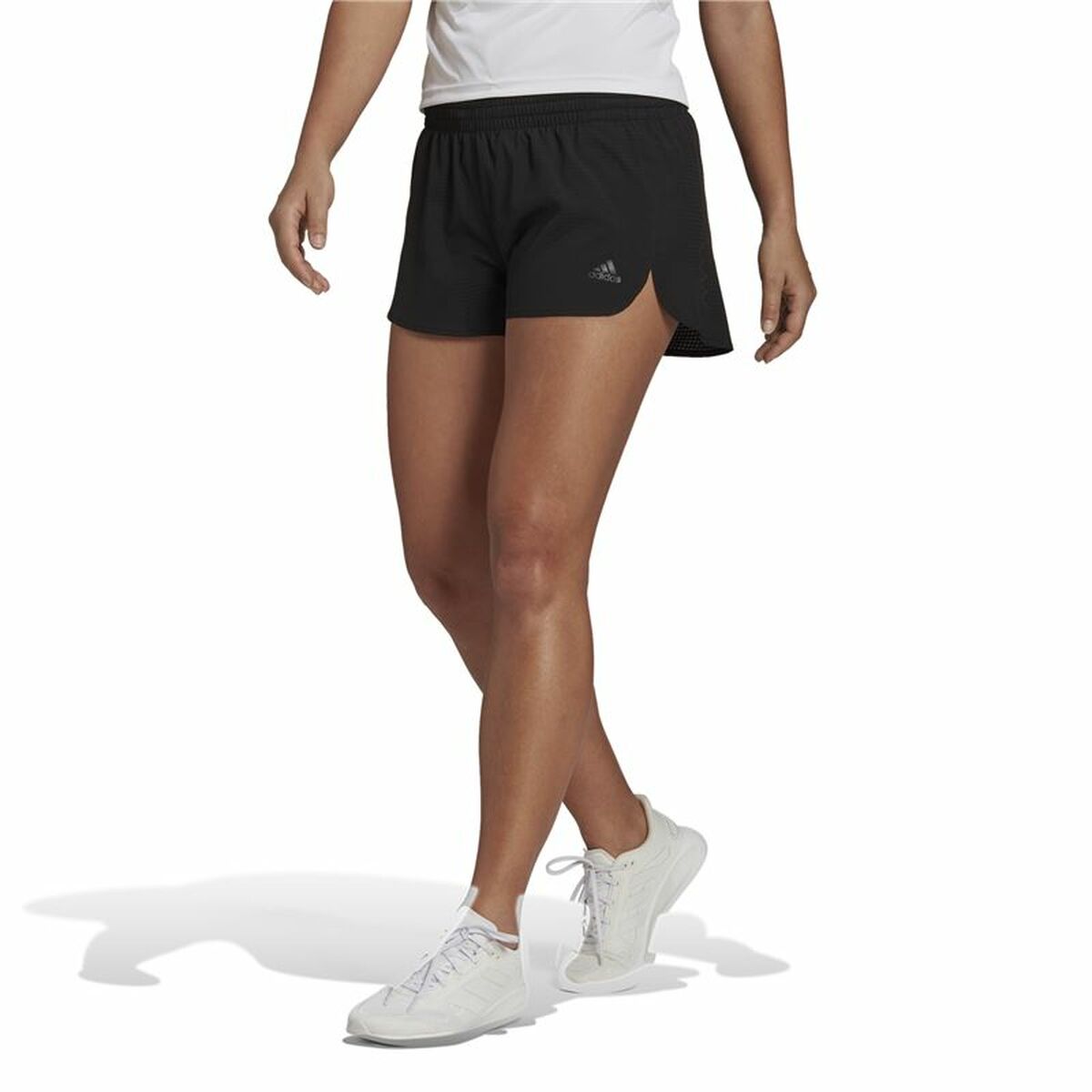 Sports Shorts for Women Adidas Rnfastrt Ib Mujer Black-8