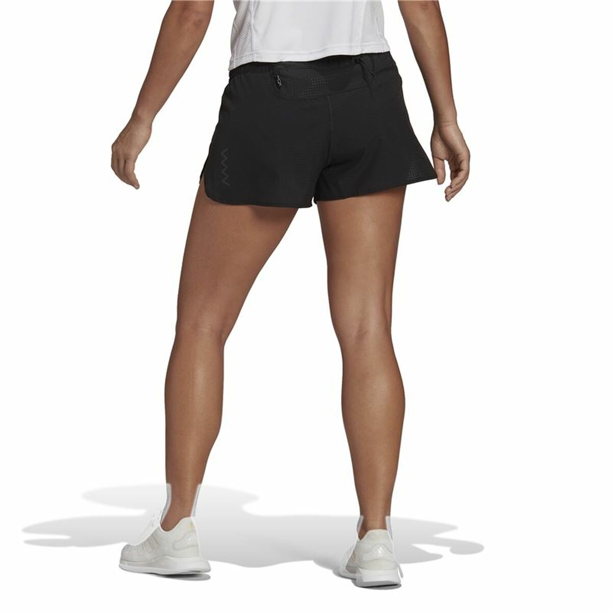 Sports Shorts for Women Adidas Rnfastrt Ib Mujer Black-7