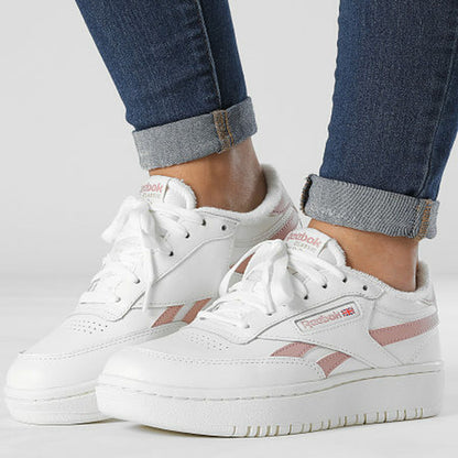Sports Trainers for Women Reebok CLUB C DOUBLE REVENGE White-2