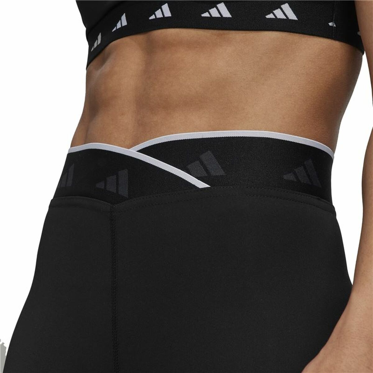 Sport leggings for Women Adidas Tf Vsh 7/8 T Black-5