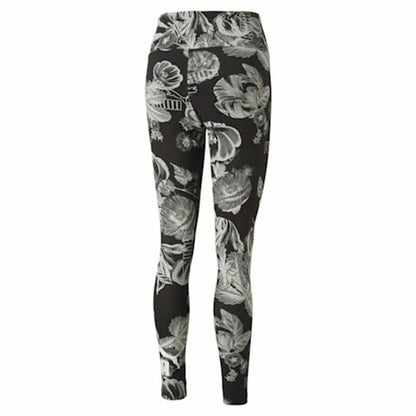 Sport leggings for Women Puma Frozen Flower Black-4