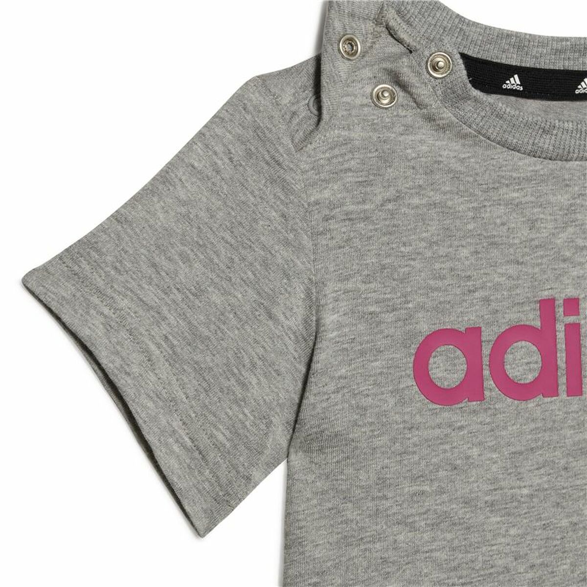Sports Outfit for Baby Adidas Essentials Lineage Dark grey-3