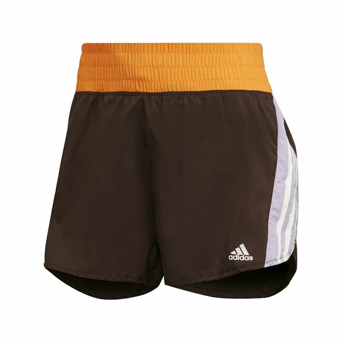 Sports Shorts for Women Adidas Hyperglam Brown-0