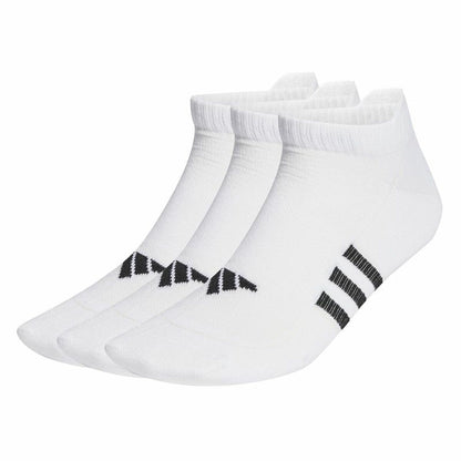 Sports Socks Adidas Fitness  White 3 Units-0