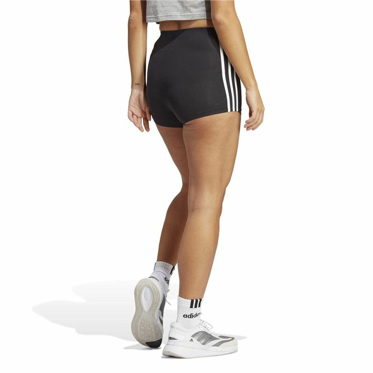Sport leggings for Women Adidas Essentials Single 3S Booty Black-5