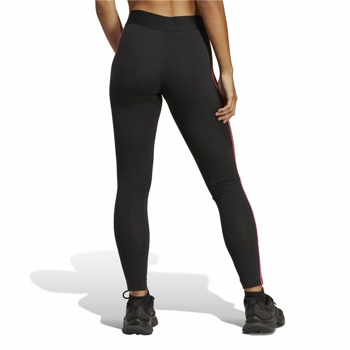Sport leggings for Women Adidas 3 Stripes Black-6