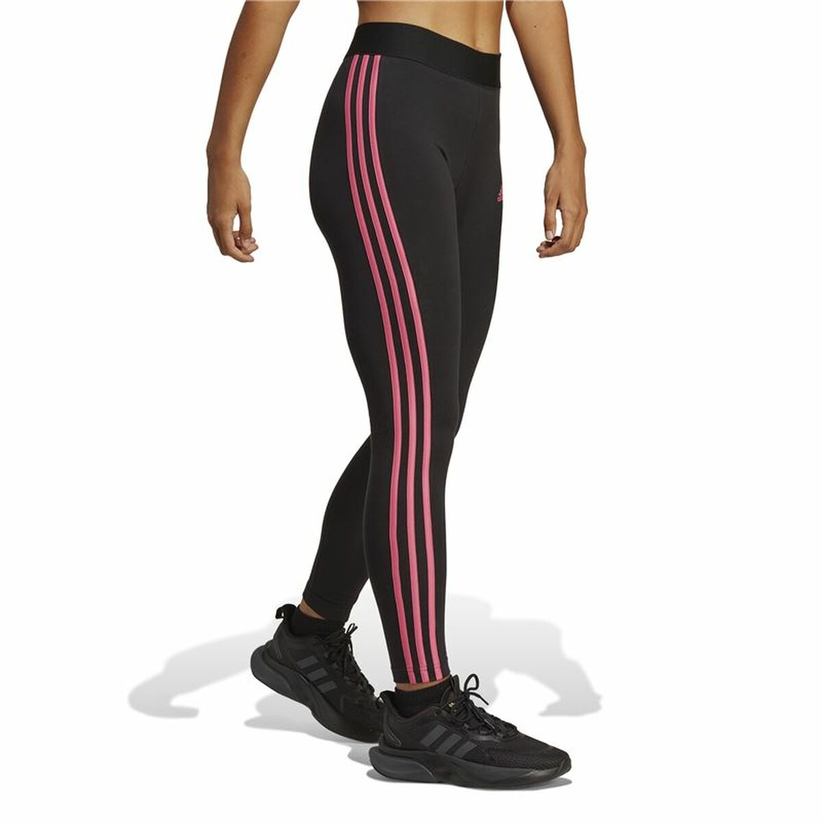 Sport leggings for Women Adidas 3 Stripes Black-5