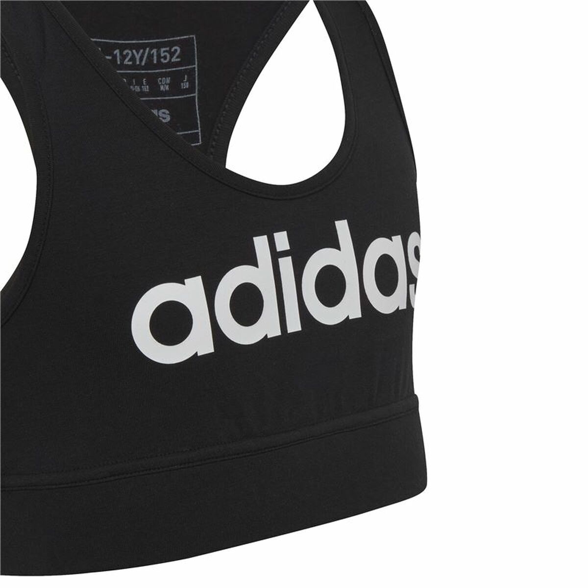 Sports Bra Adidas Black-3