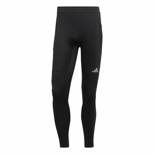 Sports Leggings for Men Adidas Saturday Black-0