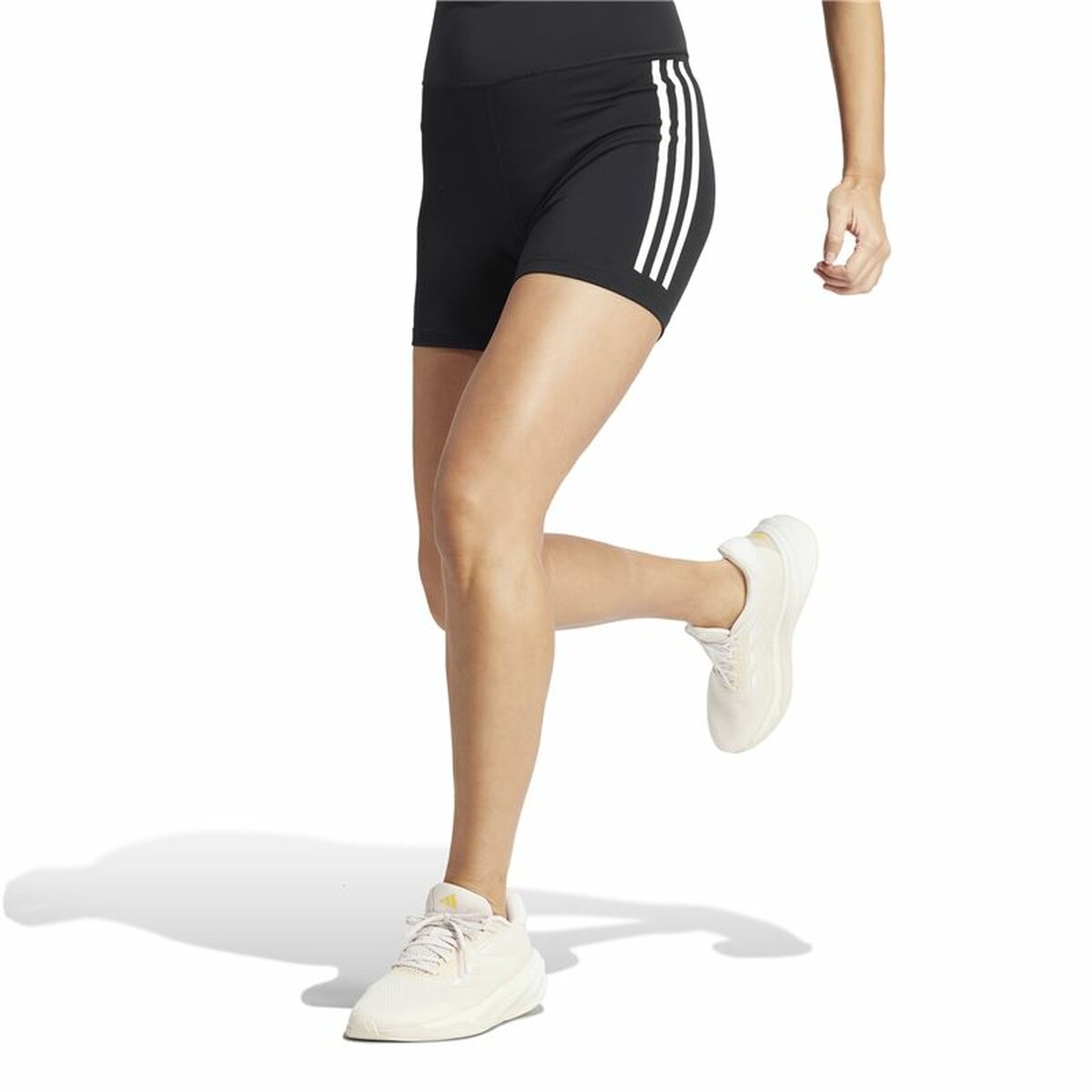 Sport leggings for Women Adidas Dailyrun 3Stripes 5In Black-6