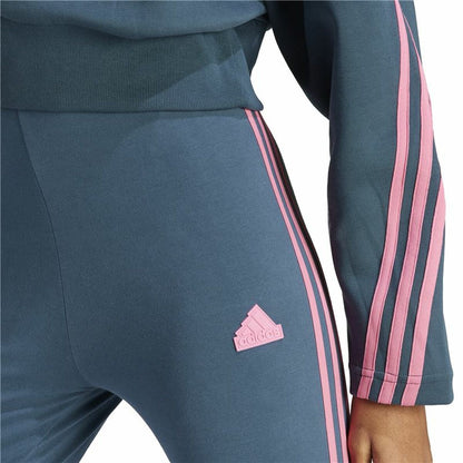 Sport leggings for Women Adidas Fi 3S Blue-1
