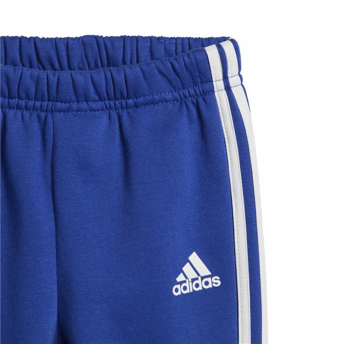 Sports Outfit for Baby Adidas I 3Stripes Tib Fleece Ts Infantil Blue-1