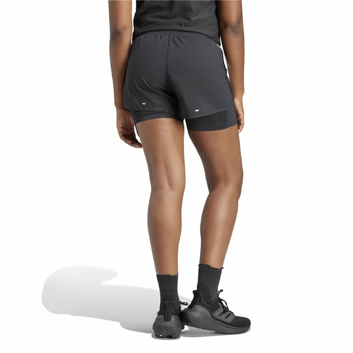 Sports Shorts for Women Adidas Own the run 3S 2In1-7