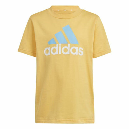 Children's Sports Outfit Adidas 	Essentials Yellow-7
