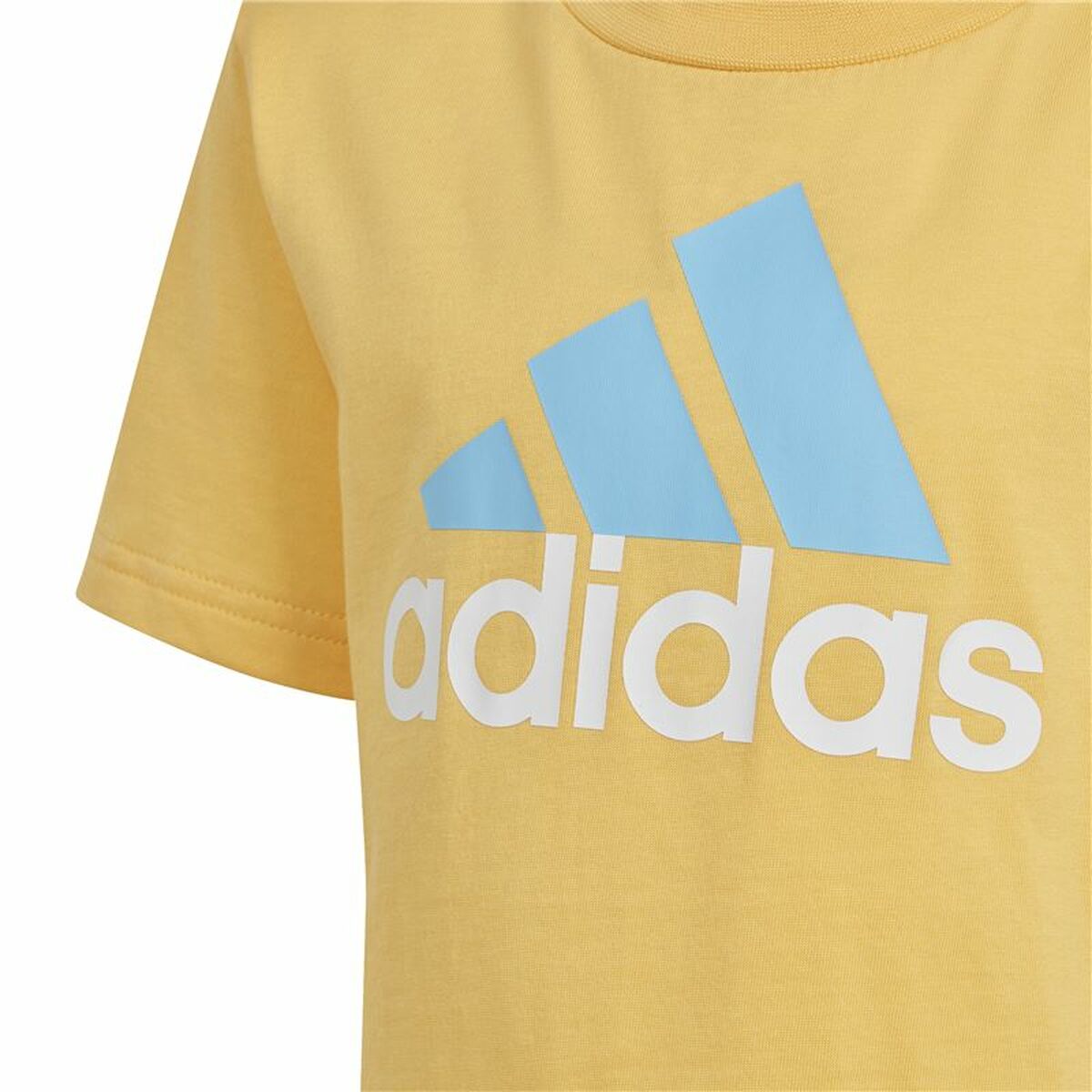 Children's Sports Outfit Adidas 	Essentials Yellow-2