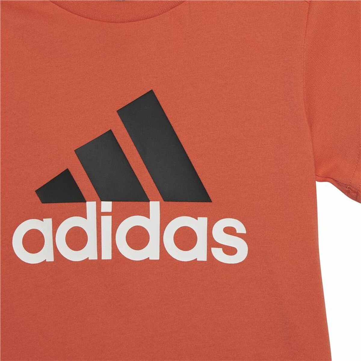 Sports Outfit for Baby Adidas I Bl Co Set Black Red-2