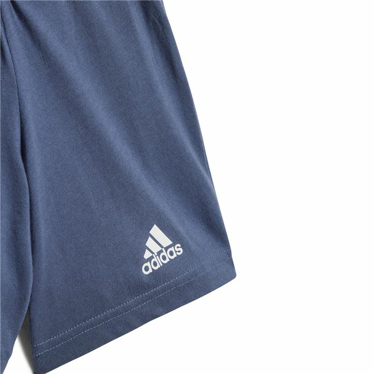 Sports Outfit for Baby Adidas Bl Cotton Set Infantil Blue Light Green-6