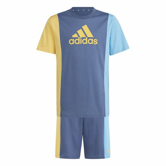 Children's Sports Outfit Adidas Club Set Blue-0