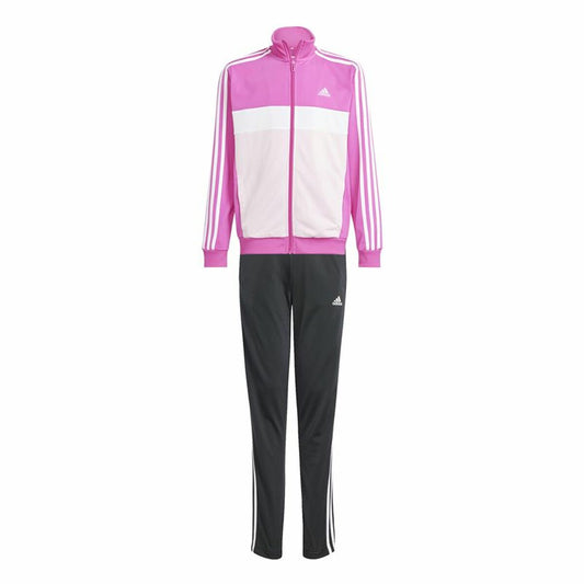 Women's Tracksuit Adidas 3Stripes Tiberio Black Dark pink-0
