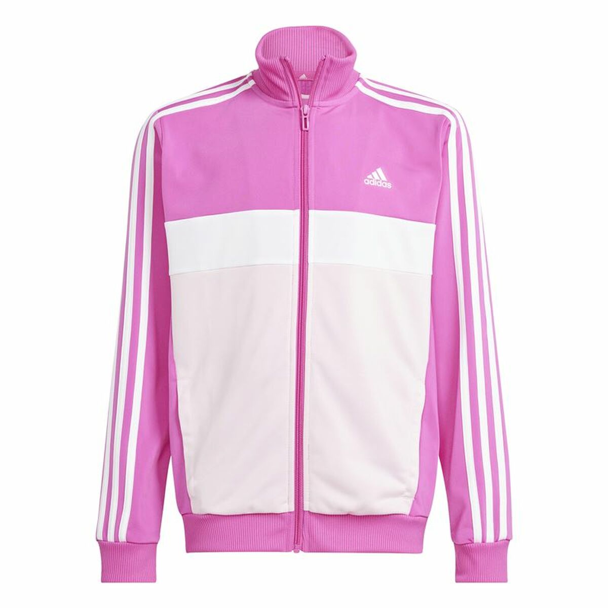 Women's Tracksuit Adidas 3Stripes Tiberio Black Dark pink-7