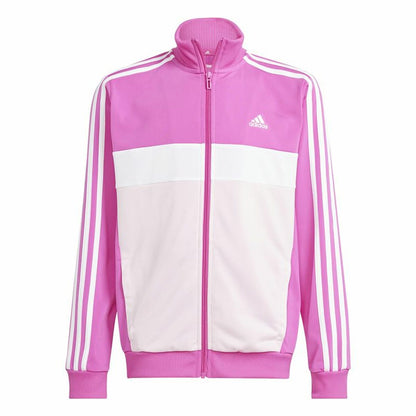 Women's Tracksuit Adidas 3Stripes Tiberio Black Dark pink-7
