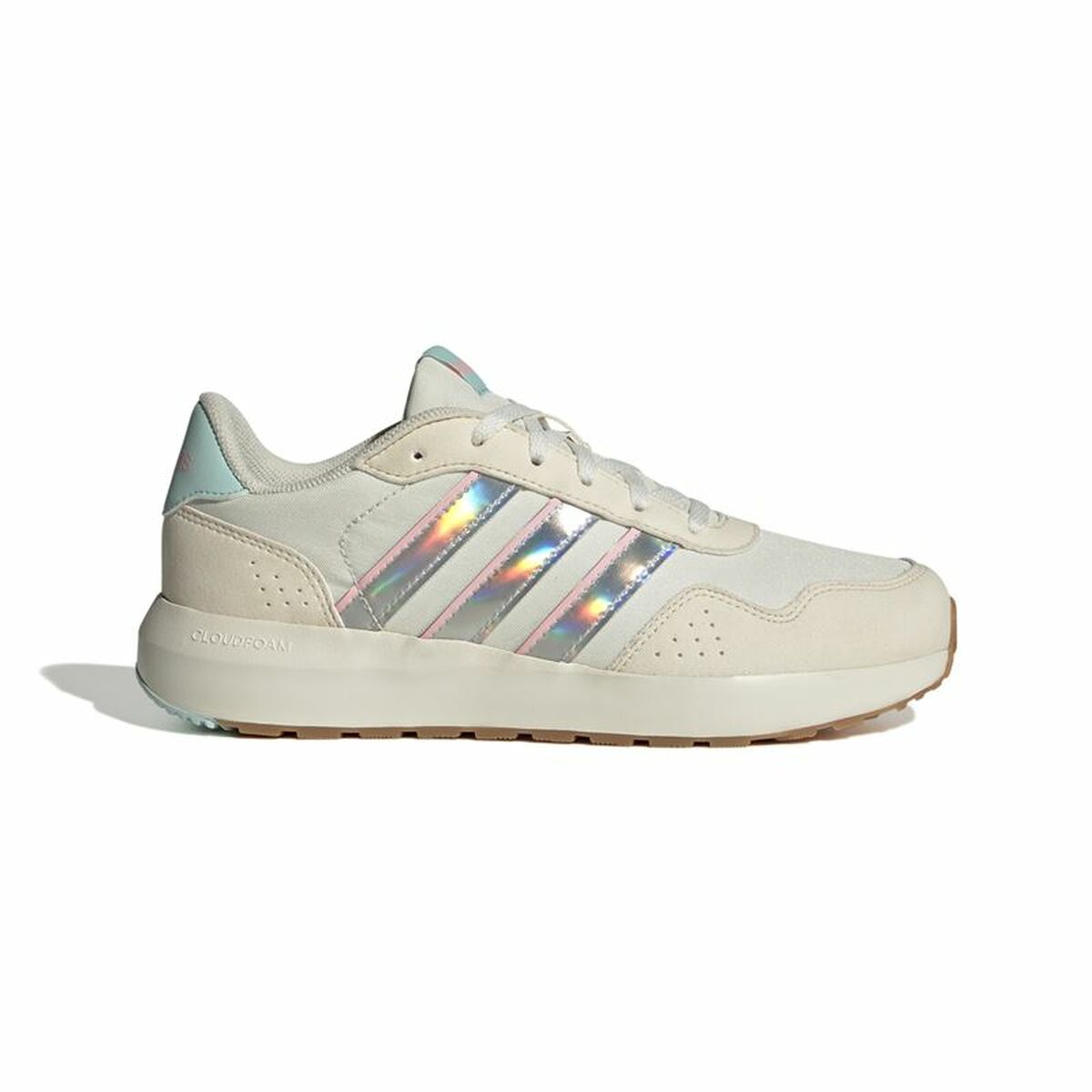 Sports Shoes for Kids Adidas Run 60S White-0