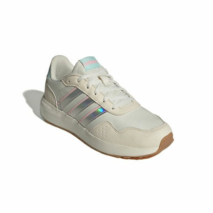 Sports Shoes for Kids Adidas Run 60S White-4