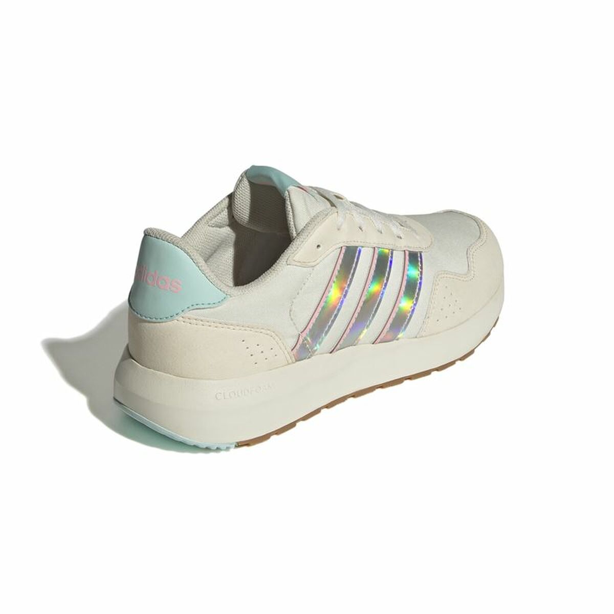 Sports Shoes for Kids Adidas Run 60S White-3