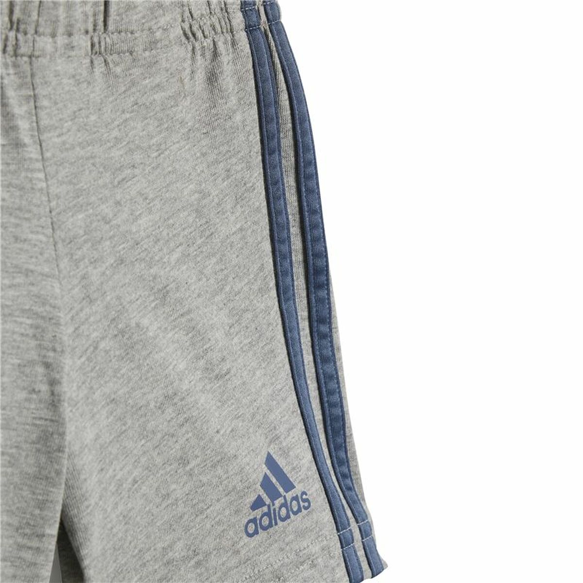 Sports Outfit for Baby Adidas I Lin Co Set Infantil Blue Grey-1