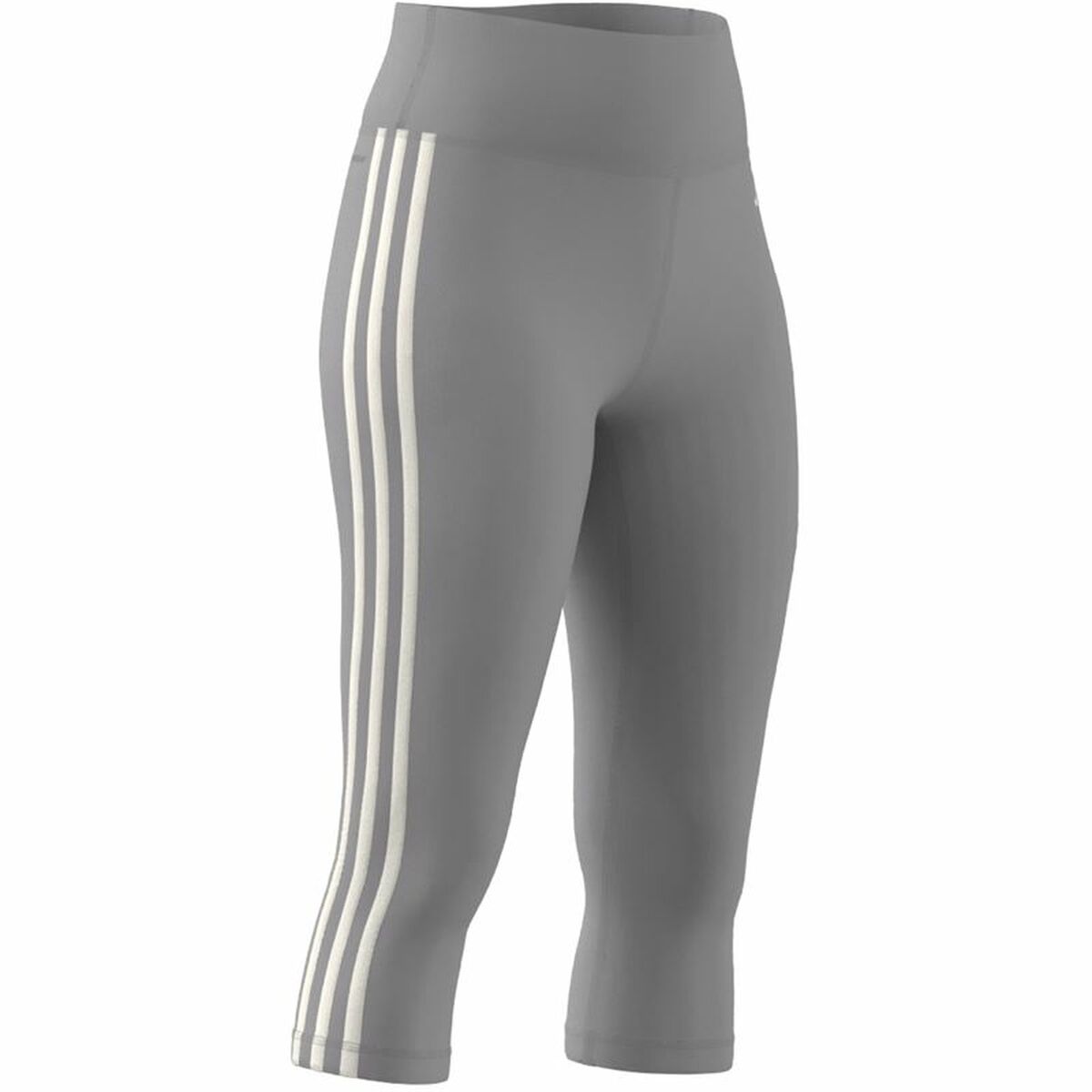 Sport leggings for Women Adidas Train Essentials 3S 3/4 Grey-7